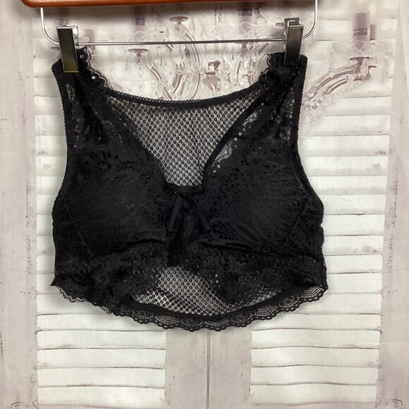 Coco Lingerie BLack Lace Sports Bra M - Picture 8 of 8